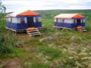 Река Йоканьга. Палаточный лагерь